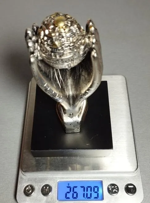 винтажная Статуэтка "Иерусалим", серебрение 925 проба  ld540 З аукціону