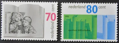 фото, Нидерланды Библиотеки 1991