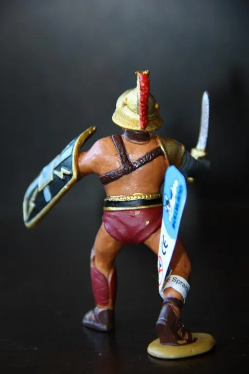 гладиатор 70-75мм BULLY BULLYLAND ФРГ МЯГКАЯ резина Продаж