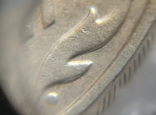 (6487) 50 копійок 2008 лишній метал на елементах зображення на реверсі (50 копеек 2008 брак) Продаж