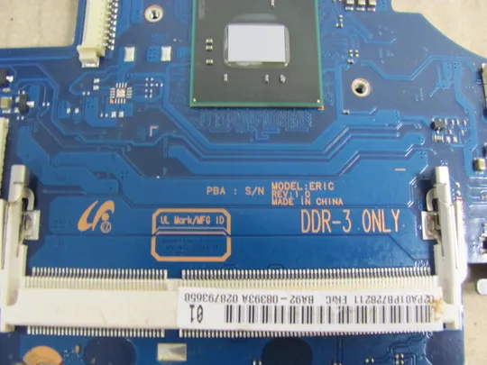 номер0033-5  материнська плата Eric BA92-08393B SLC4C для Samsung NP-N100 N100 Mainboard Материнка Основна плата Системна плата Плата системи Laptop motherboard мамка ноутбучна плата Характеристики