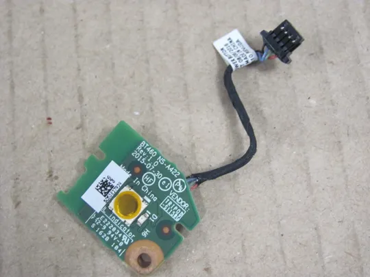 номер0031-35 плата кнопки вкл  Кнопкова плата Кнопковий модуль Плата управління кнопками,  Плата кнопки живлення Laptop Power button board  DC02001VR10 DC02001VR20 NS-B082 NS-A422 для Lenovo  Thinkpad T460S T470S оригінал Ціна