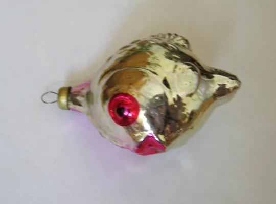 ЗОЛОТА РИБКА - ЗОЛОТАЯ РЫБКА = ЯЛИНКОВА ІГРАШКА - ЕЛОЧНАЯ ИГРУШКА = СРСР - СССР Де купити