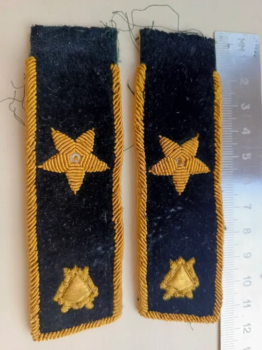 Купити Петлицы Прокуратура СССР образца 1954 Государственный советник юстиции 3 класса