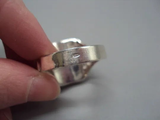 Мужское кольцо ажурный перстень печатка серебро 925 проба Украина вес 12,07 г размер 24 №15947 в Україні