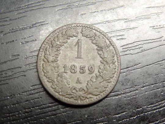 1 крейцер 1859 A Австро-Угорщина Ціна