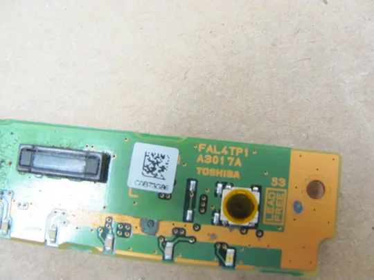 587-29 плата кнопки тачпаду FAL4TP1  для TOSHIBA TECRA R840 R845   оригінал З аукціону