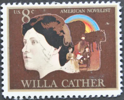 фото, США Писательница Уилла Кэсер 1973