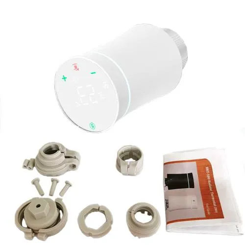 Купити Термостат радиаторный беспроводной, термоголовка Zigbee, Moes BRT-100