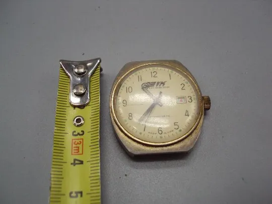 Купити Наручные часы VK Karl-Mark-Stand GDR календарь ГДР не на ходу размер 3,7х3,4 см №14701