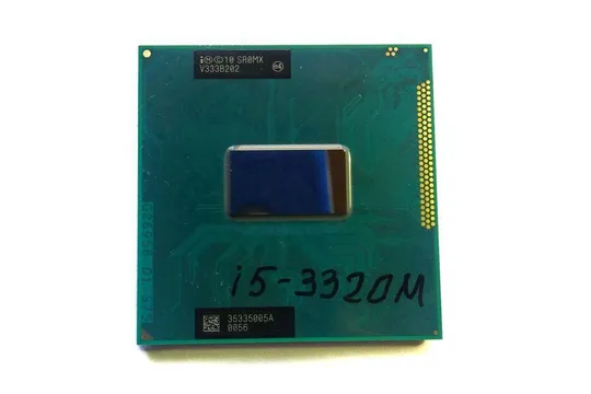 Ivy Bridge Intel Core i5-3320M 3.30GHz/3Mb (2x ядра/4х потока) мобильный процессор SR0MX socket G2 З аукціону