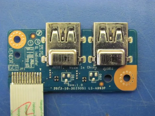 №112-14 Плата USB LS-A993P NBX001JX00 для HP 250 G3 Pavilion 15-R 15-G 15-S оригінал Де купити