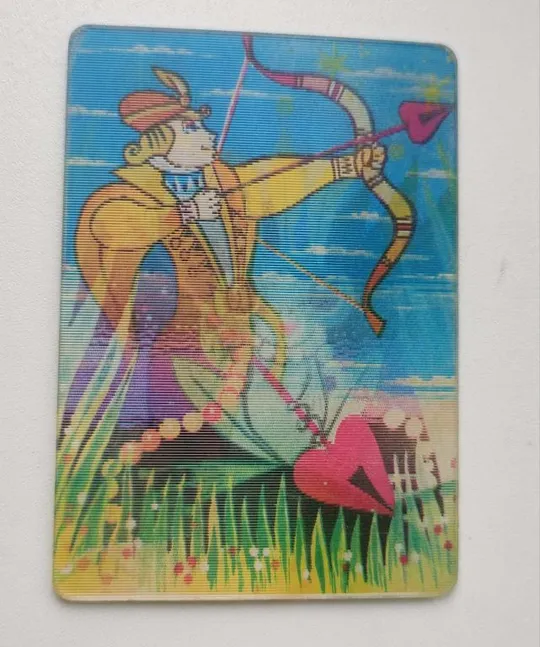 Царевна лягушка переливной календарик СССР sn286 Ціна