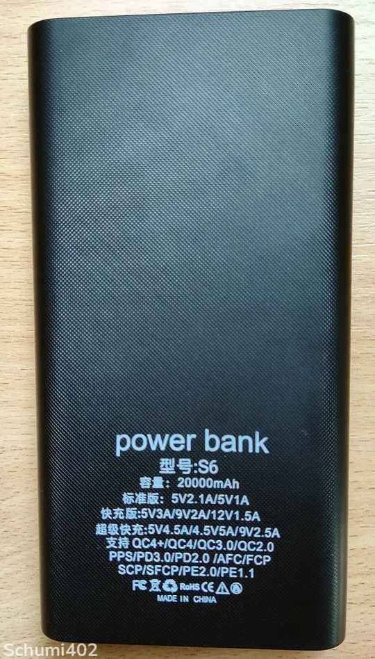 Повербанк Powerbank 18000мА реальна ємність З аукціону