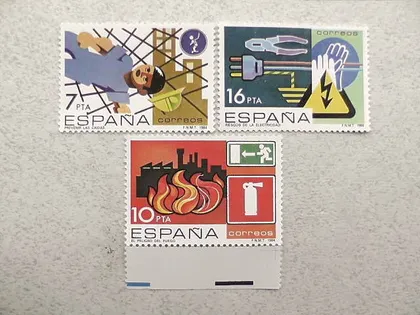фото, Серія поштових марок Іспанія 1984 рік **