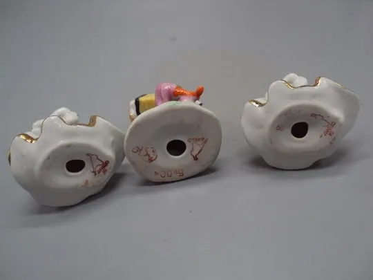 Фигура фарфор статуэтки Дулево танец перепляс музыкант с гармошкой плясуньи и гармонист 3 шт №13639 Недорого