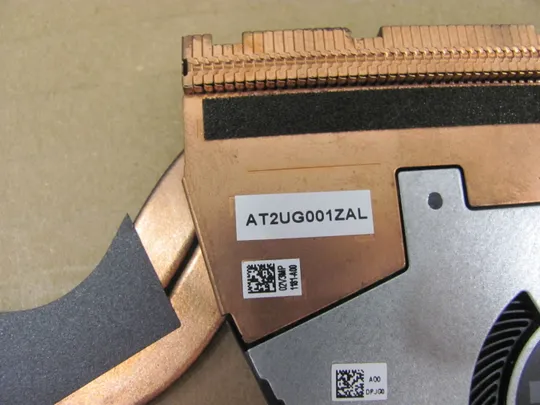 754-63 система охолодження AT2UG001ZAL 02V3MP для  DELL Latitude 7410 2-in-1 оригінал Де купити