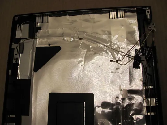 номер0131-3 кришка матриці + кріплення з петлями для FUJITSU E780 оригінал Інтернет-аукціон