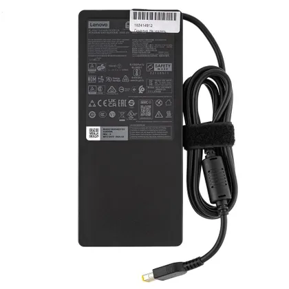 фото, Оригінальний Блок живлення для ноутбука LENOVO 20V, 16.5A, 330W, USB+pin (Square 5 Pin DC Plug), black (5A11K06360)