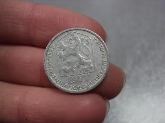монета чехословакия 10 геллеров 1977 №8409 З аукціону