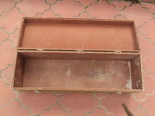 Армейский ящик 1990 год ссср дерево размер 22,2 х 72,2 х 24 см №15909 На торгах