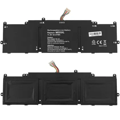 фото, Батарея для ноутбука HP ME03XL (Stream 11-D, 13-C series) 11.4V 37Wh Black