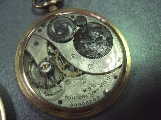 часы карманные Elgin позолота №2270 Де купити