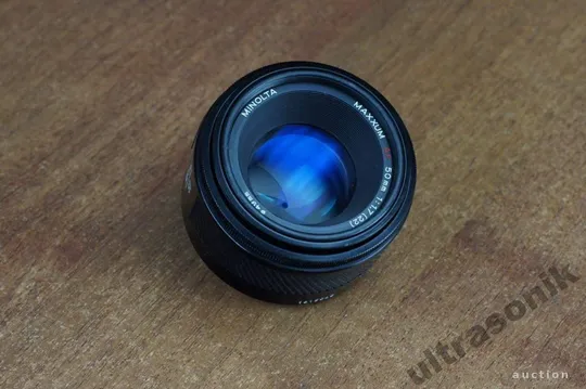 Об&#039;єктив Sony / Minolta Maxxum AF 50mm 1:1.7 ф49мм Японский Вживане Ціна