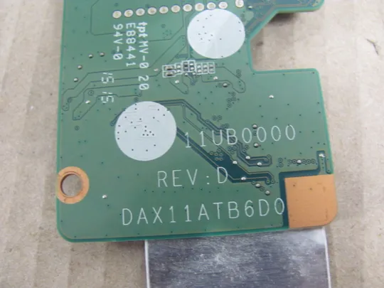 номер0217-27 плата USB LAN DAX11ATB6D0  для HP Pavilion 17-G оригінал Де купити