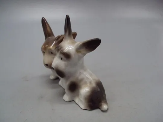 Фигура фарфор собачки щенки корги миниатюра собаки Вельш-корги-пемброк высота 17,4 см №14201 Інтернет-аукціон