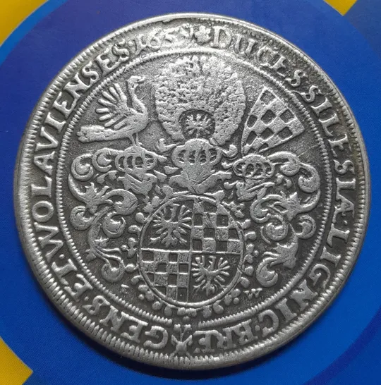 Купити THALER 1659 р., GEORGIVS-LUDOVIC-CHRISTIAN. Копія.