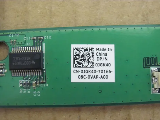 номер0324-39 плата роз&#039;єм VGA usb LAN кнопка вкл 0JGK40 для DELL E5510 оригінал Продаж