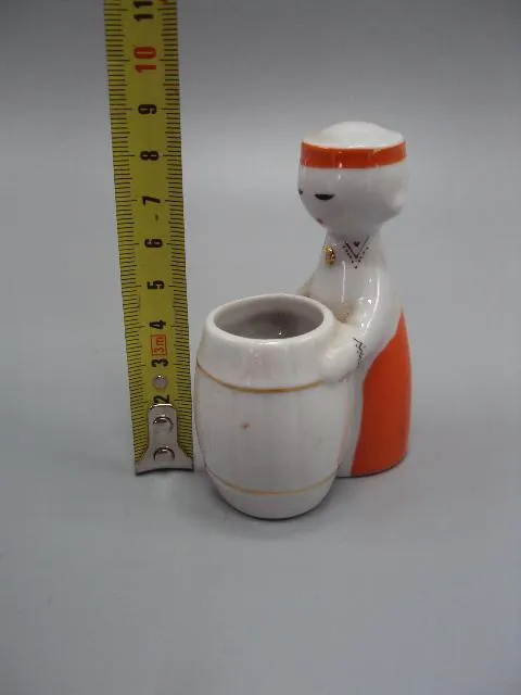 Купити Спецовница фарфор RPR Рига латвийская девочка солонка горчичница перечница Латыши поварята №13100