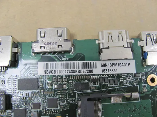 737-2 материнська плата SR343  i3-7100U 69N13PM10A01P для Acer TravelMate P2510 оригінал Де купити