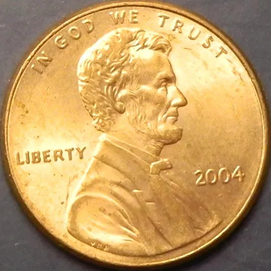 1 цент 2004 США Ціна