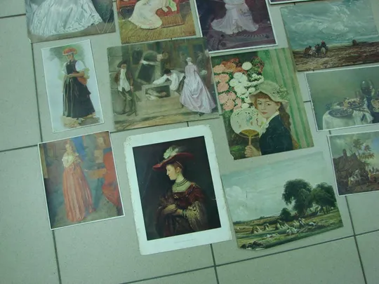 Купити литографии  картины лот 21 шт №8049