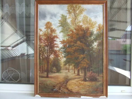 Закарпатская школа  Эрдели .А  120х120 см.  х.м 1930 гг.   также много другого. На торгах