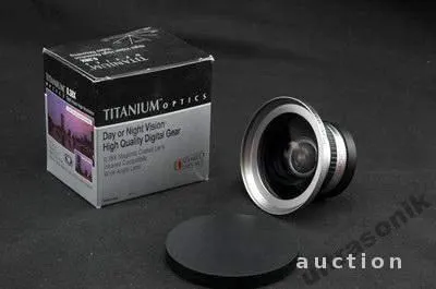Конвертер Titanum 0.38X Digital AF Ultra Wide конвертер для фото- видеокамер 48мм Macro Japan Вживане Продаж