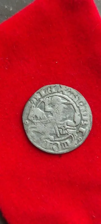 Монета Полугрош 1501-1506 гг. Александр Ягеллончик,Польша -Литва серебро pd352. Ціна