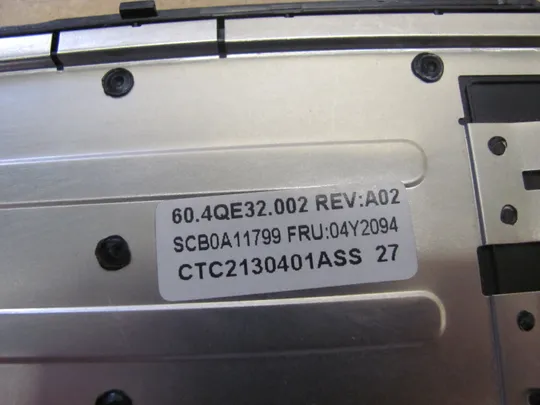 номер1030-8 Сервісна кришка для ноутбука Корпус Дно Панель доступу Кришка доступу service cover 60.4QE32.002 04Y2094   для LENOVO T510 T520 T530 W520 W530 W510 Оригінал Продаж