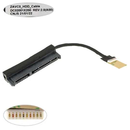 Шлейф жесткого диска SSD/HDD для ноутбука DELL (Latitude 3510 E3510), (01867K 450.0kd05.0041) Ціна