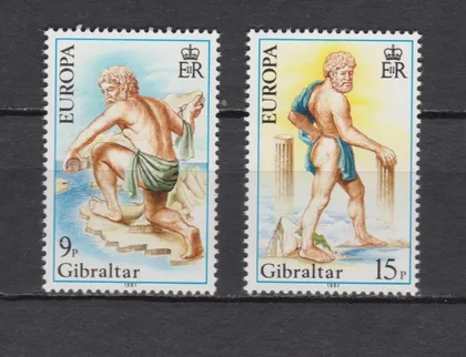 фото, Гибралтар Мифы и Легенды Геракл Европа СЕПТ 1981