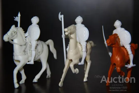 рыцари 50-52мм MPC США полный НАБОР З аукціону