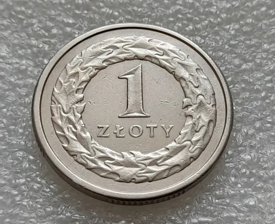 (8067 ря) 1 злотий 1995 Польща (Polska, Польша, злотый) Інтернет-аукціон