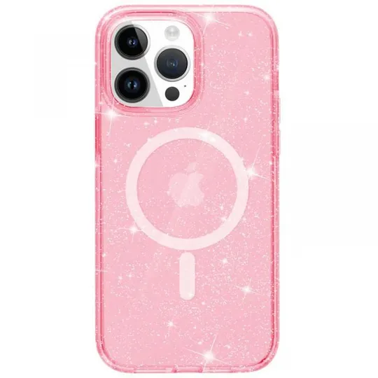 Чехол TPU Galaxy Sparkle (MagFit) для Apple iPhone 13 Pro (6.1&quot;) Продаж