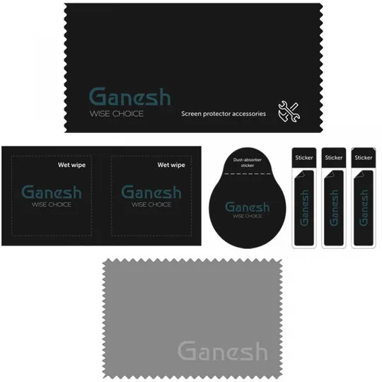 Защитное стекло Ganesh (Full Cover) для Apple iPhone 15 Pro Max (6.7&quot;) Де купити