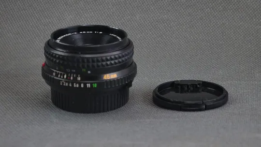 объектив Minolta MD Rokkor-X 45mm/2.0 Ф49 на полный кадр (24x36mm) Продаж