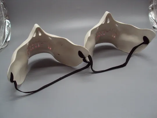 Карнавальная маска скелет Хэллоуин Гелоувин Хелловин лот 2 шт №18215МЯ Де купити