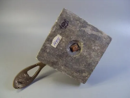 Подсвечник с ручкой листок листик виноград на мраморной подставке маленький высота 7,5 см (№ 1199) Недорого