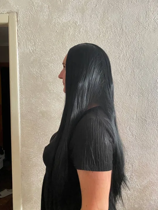 Чорна перука Р-54 Ціна